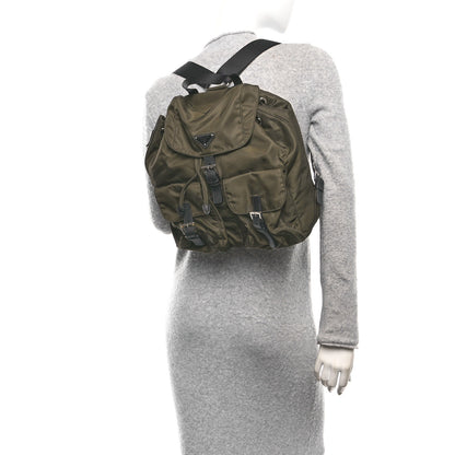 Prada Nylon Vela Medium Backpack Tundra 2 of 11
