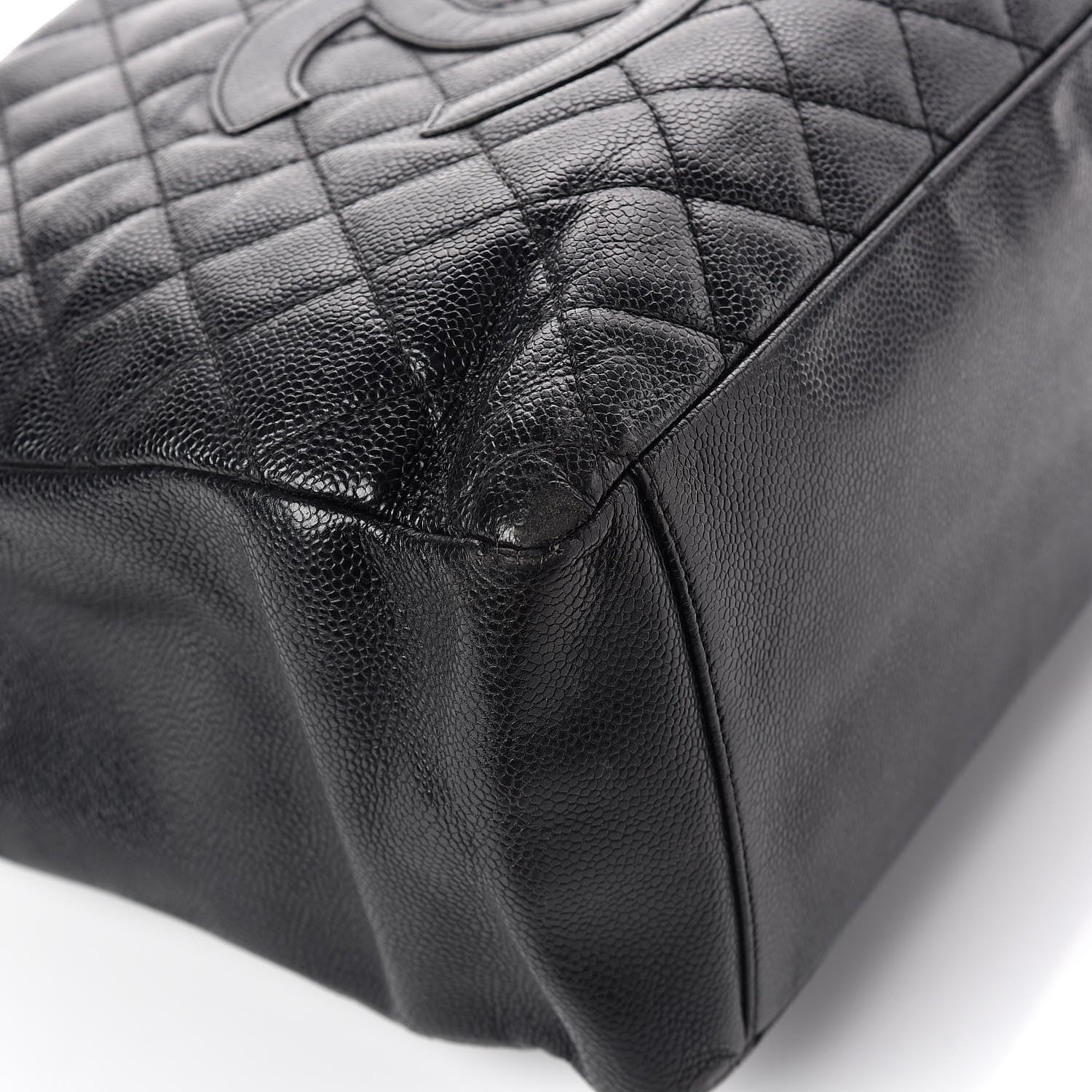 Chanel Caviar Quilted Grand Shopping Tote GST Black 14 of 24