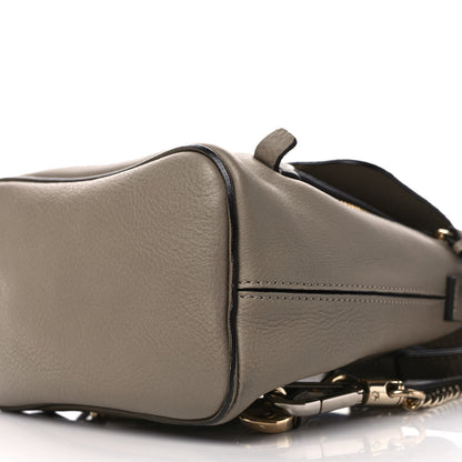 Chloe Suede Calfskin Mini Faye Backpack Motty Grey 10 of 10