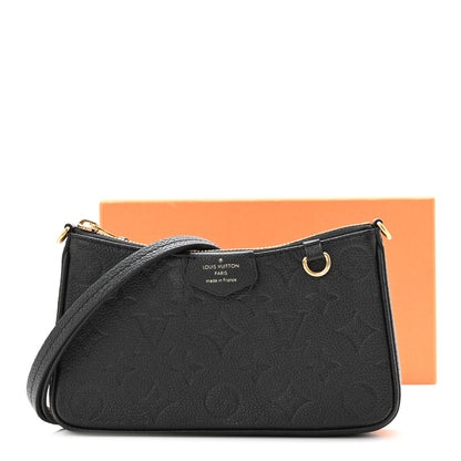 Louis Vuitton Empreinte Easy Pouch On Strap Black 18 of 19