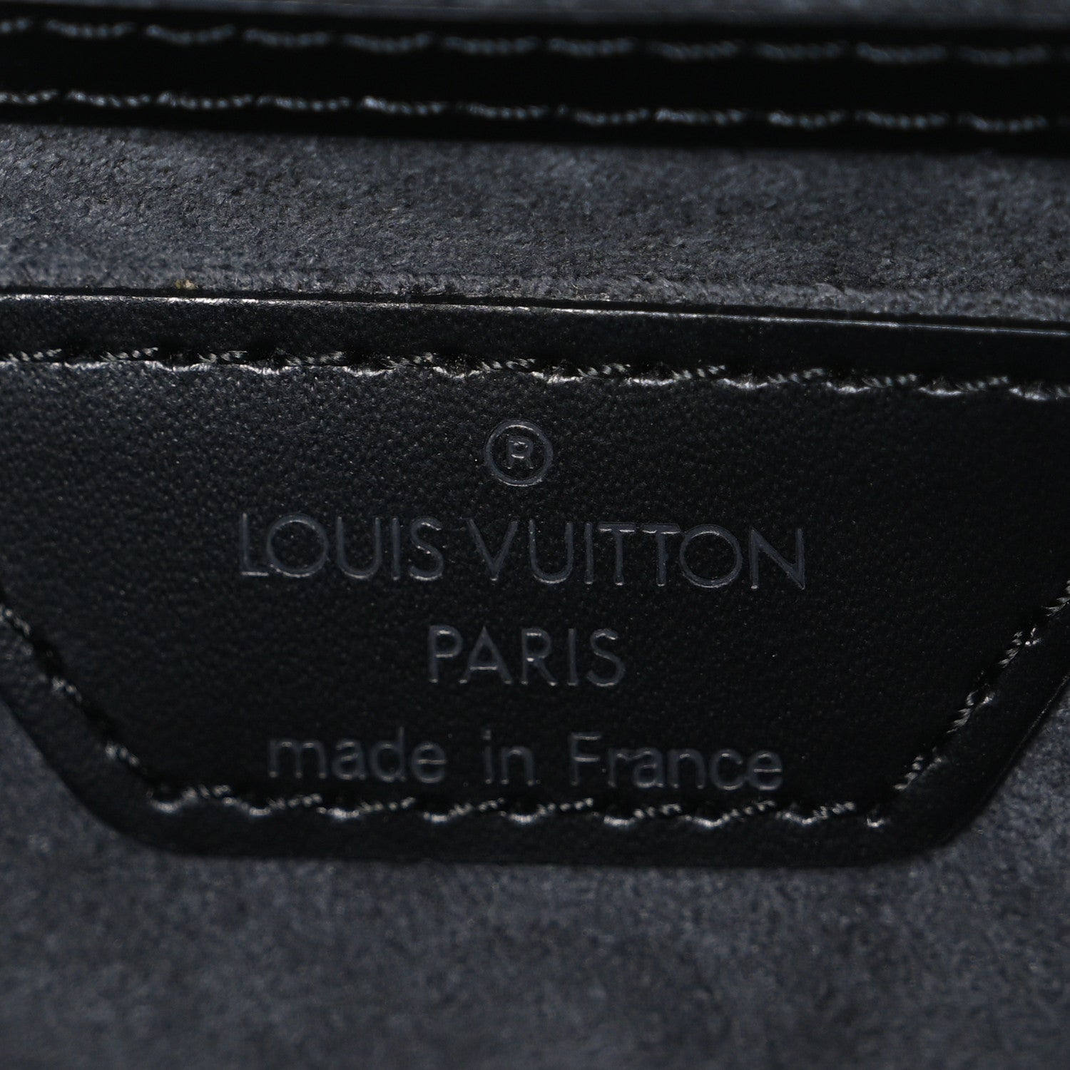 Louis Vuitton Epi Soufflot Black 7 of 11
