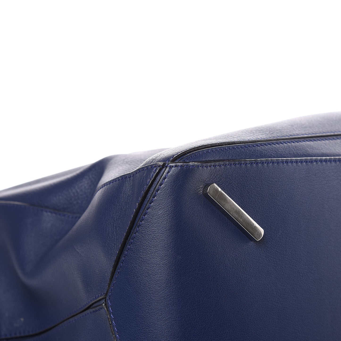 Calfskin XL Puzzle Bag Deep Blue