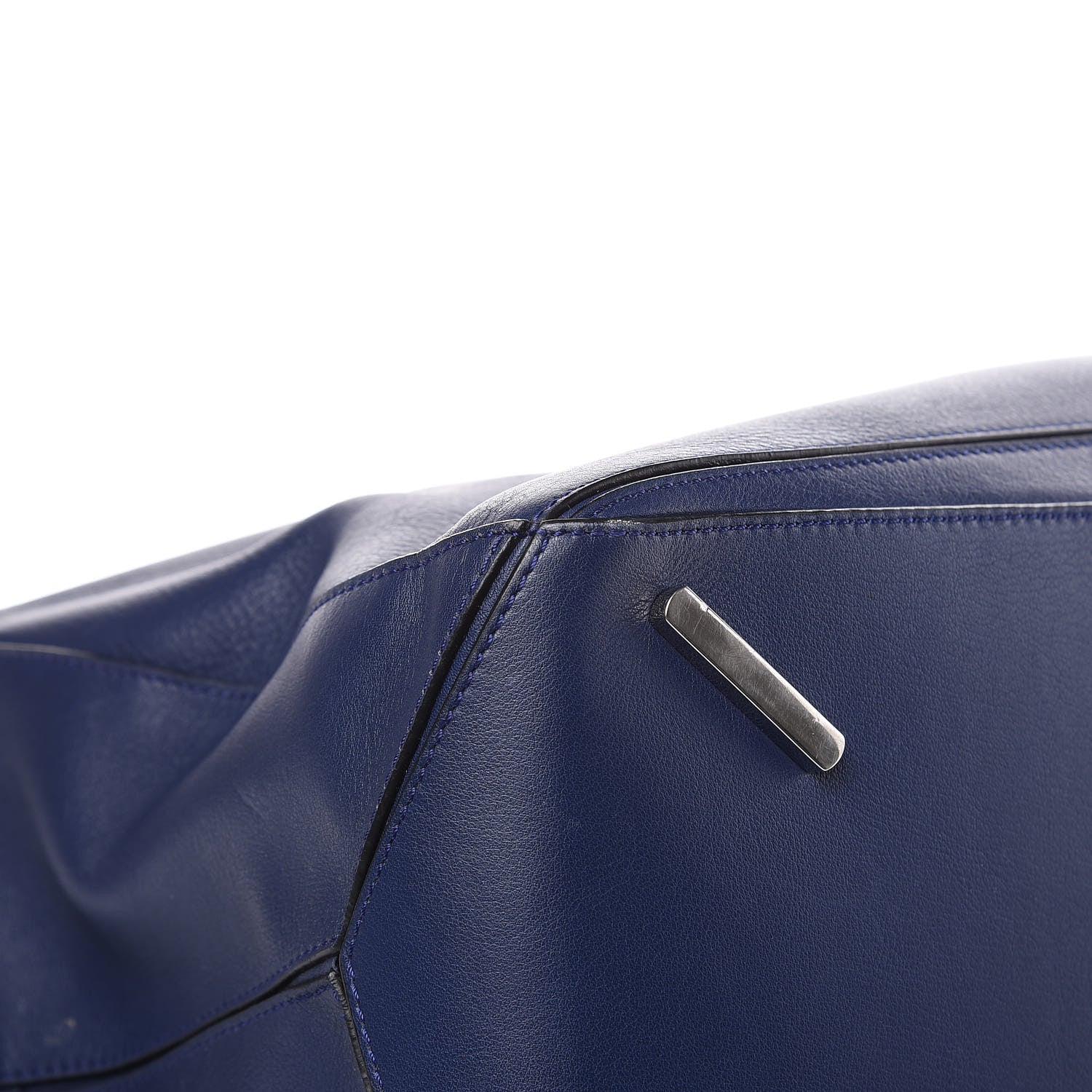 Loewe Calfskin XL Puzzle Bag Deep Blue 8 of 14