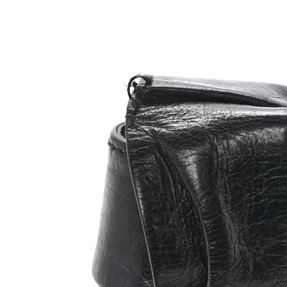 Bottega Veneta Paper Calfskin Intrecciato Stretch Cassette Black 11 of 12
