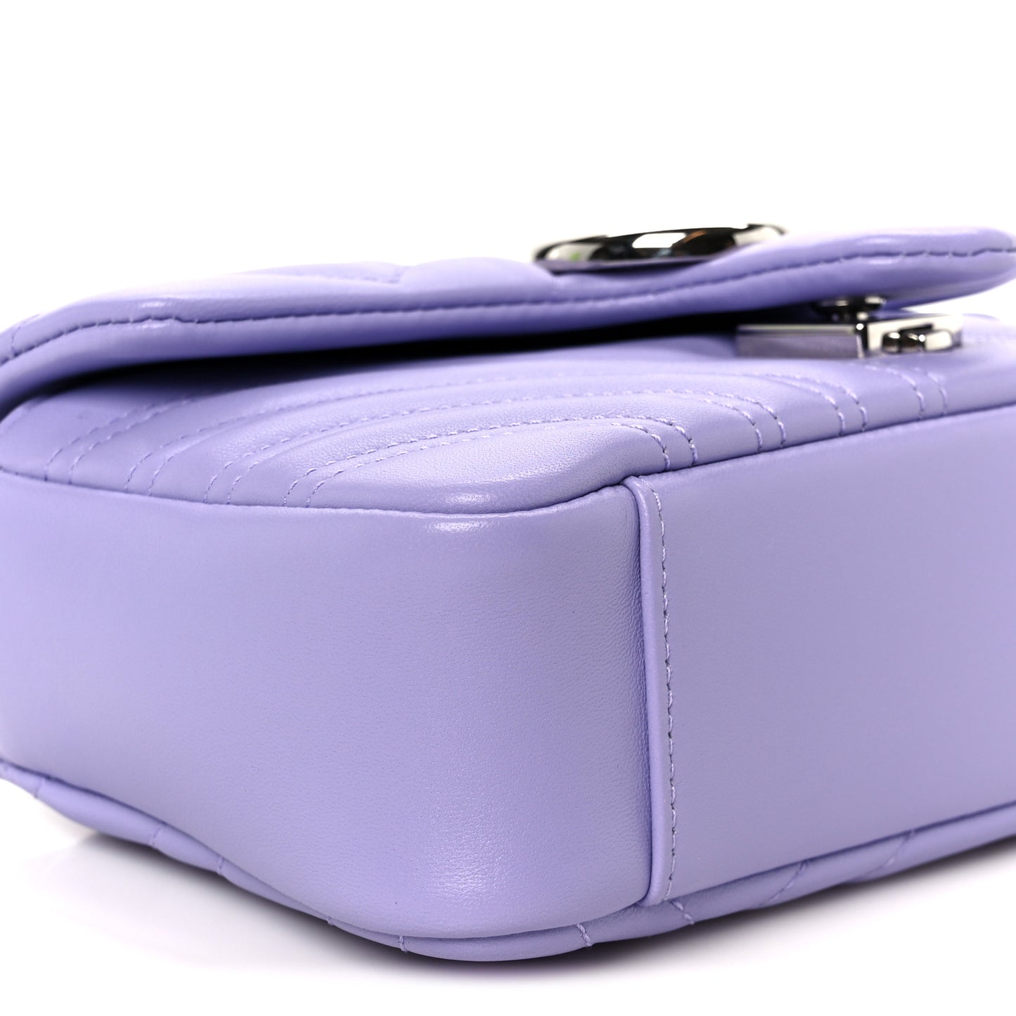 Lambskin Matelasse Small GG Marmont Shoulder Bag Lapis