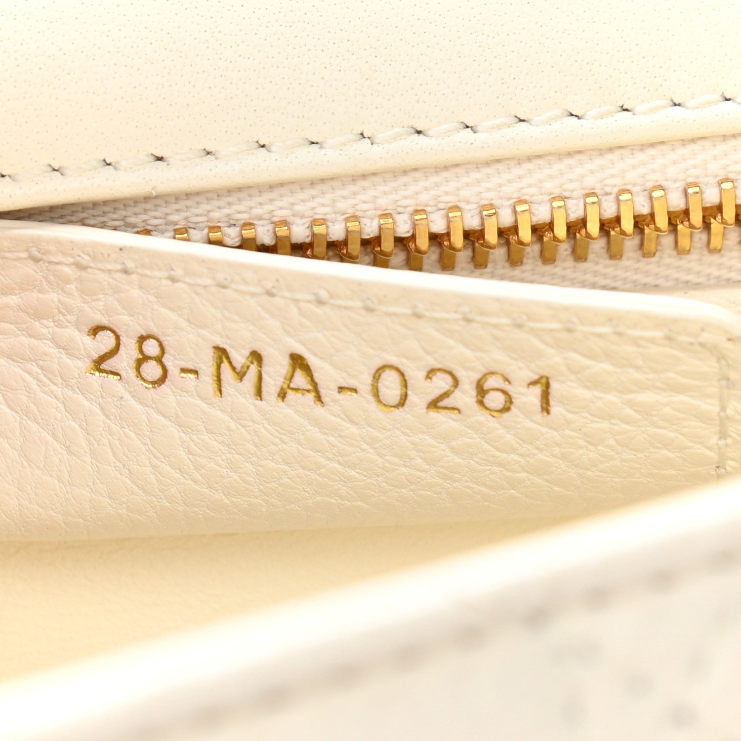 Christian Dior Lambskin Cannage Large Caro Bag Ivory 7 of 11