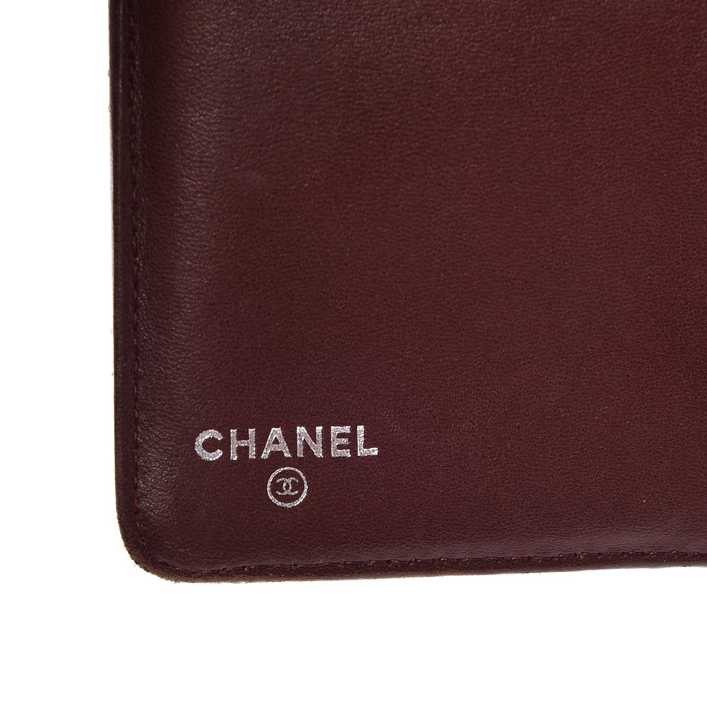 Lambskin Quilted Yen Wallet Black
