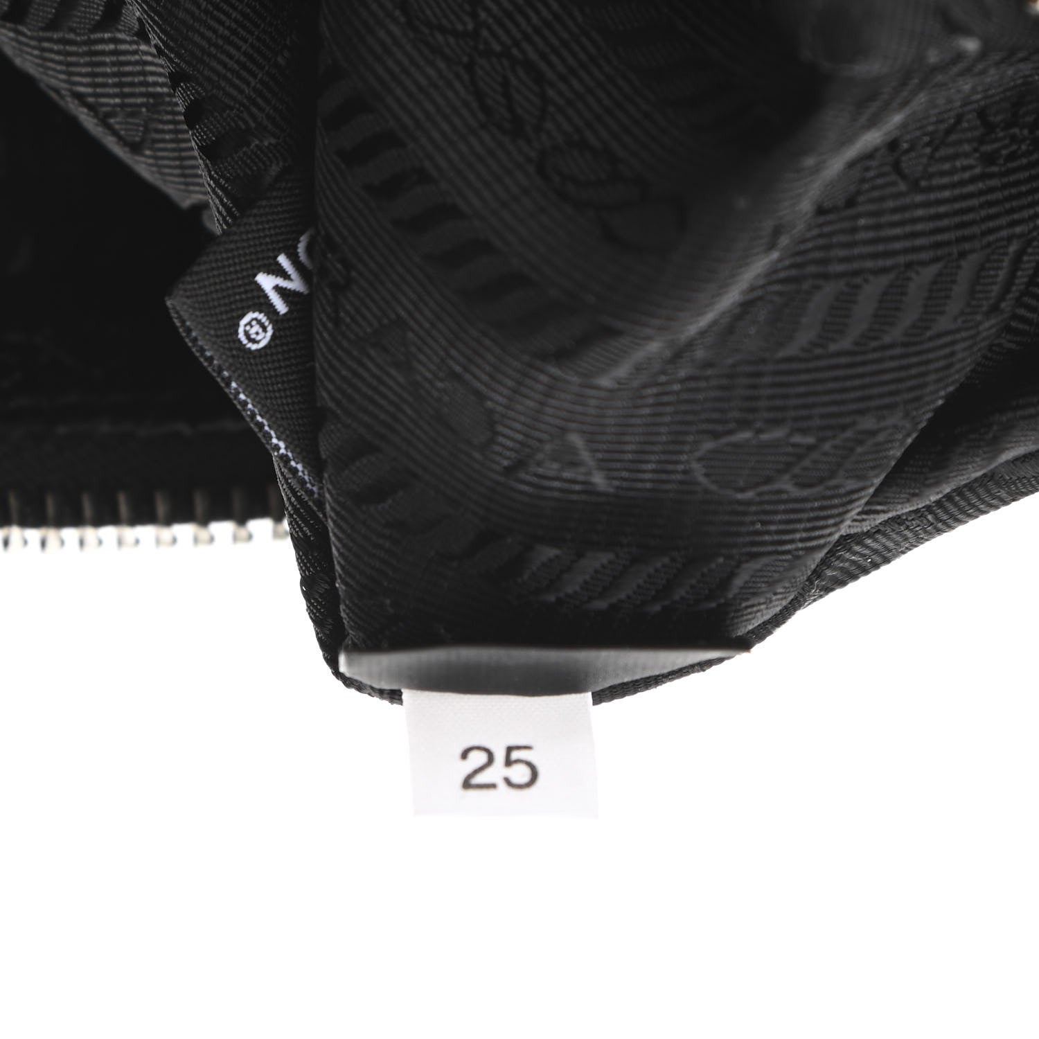 Prada Tessuto Nylon Saffiano Mini Re-Edition 2005 Bag Black 8 of 11