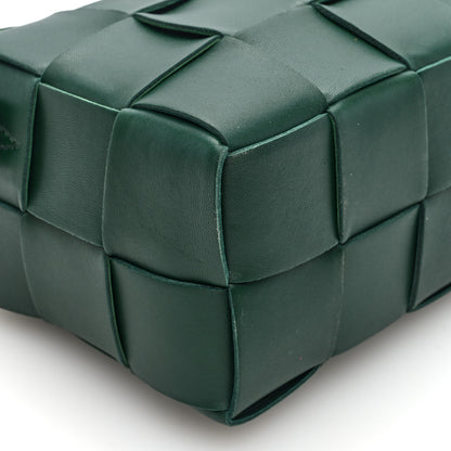 Bottega Veneta Lambskin Maxi Intrecciato Brick Cassette Bag Raintree Green 8 of 9