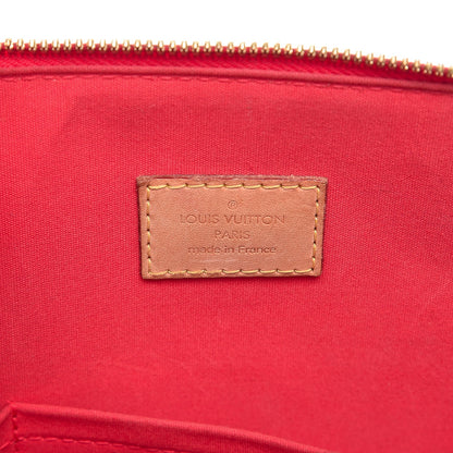 Louis Vuitton Vernis Alma GM Rouge Grenadine 6 of 14