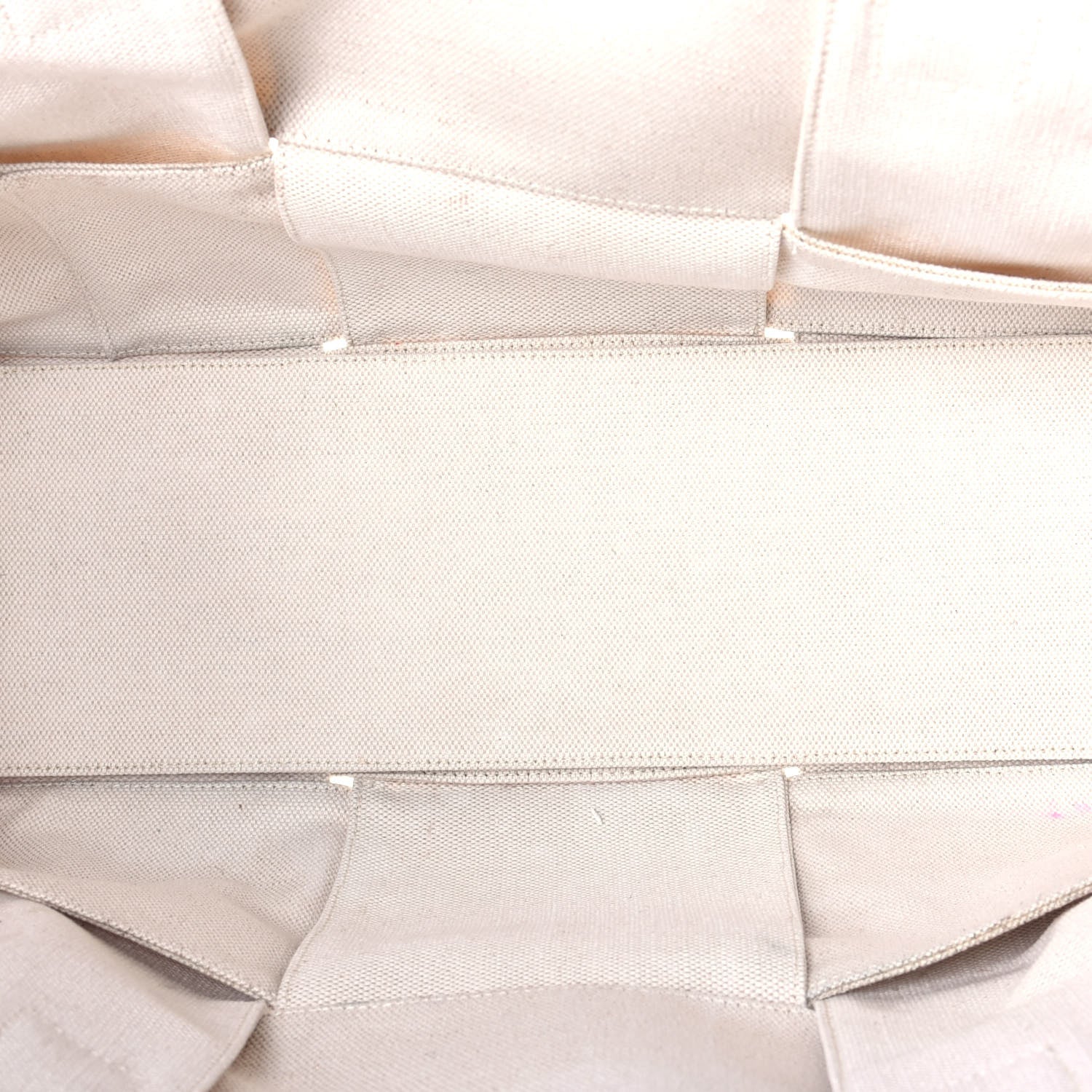Bottega Veneta Linen Maxi Intrecciato Arco Tote Natural Black 5 of 9