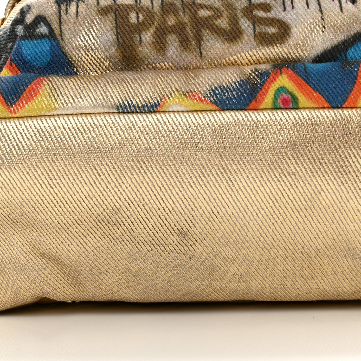 Chanel Graffiti Printed Canvas Street Spirit Backpack Multicolor 15 of 16