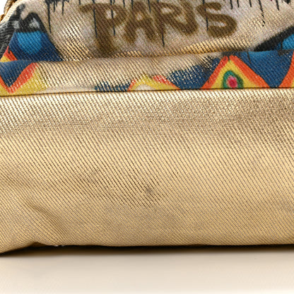 Chanel Graffiti Printed Canvas Street Spirit Backpack Multicolor 15 of 16