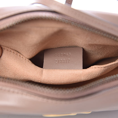 Gucci Calfskin Matelasse Mini GG Marmont Chain Shoulder Bag Porcelain Rose 7 of 11