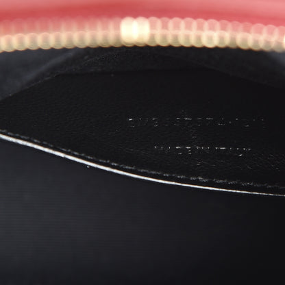 Saint Laurent Lambskin Matelasse Vicky Monogram Belt Bag Eros Red 7 of 12