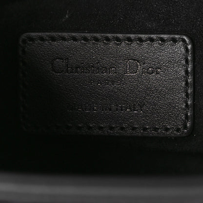 Christian Dior Calfskin Cannage Diamond Medium Lady D-Joy Black 6 of 8