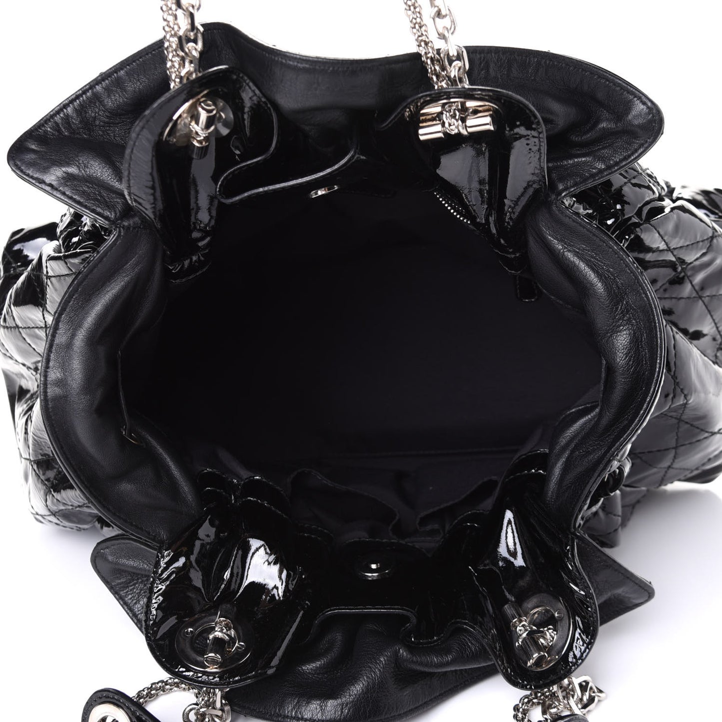 Patent Cannage Medium Le Trente Tote Black