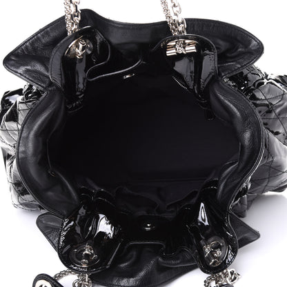 Christian Dior Patent Cannage Medium Le Trente Tote Black 4 of 5