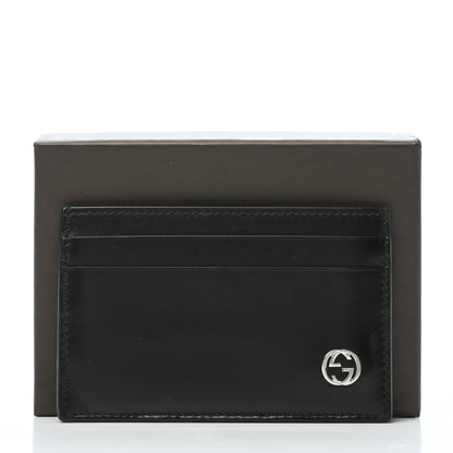Gucci Calfskin GG Card Holder Black 8 of 8