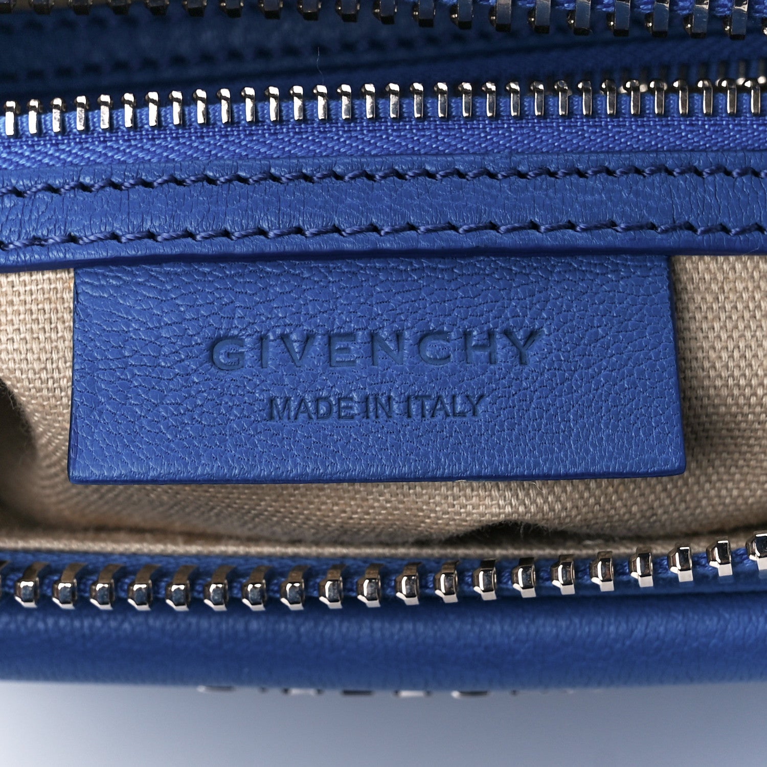 Givenchy Sugar Goatskin Small Antigona Indigo Blue 6 of 11