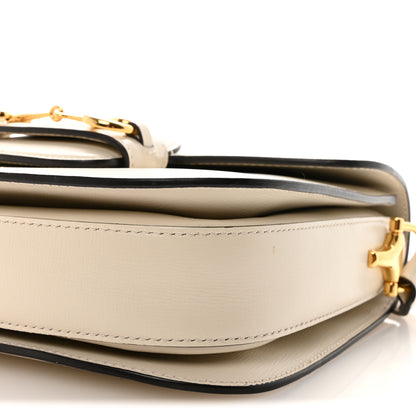Gucci Azalea Calfskin Horsebit 1955 Shoulder Bag Mystic White 10 of 10
