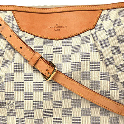 Louis Vuitton Damier Azur Siracusa MM 9 of 11