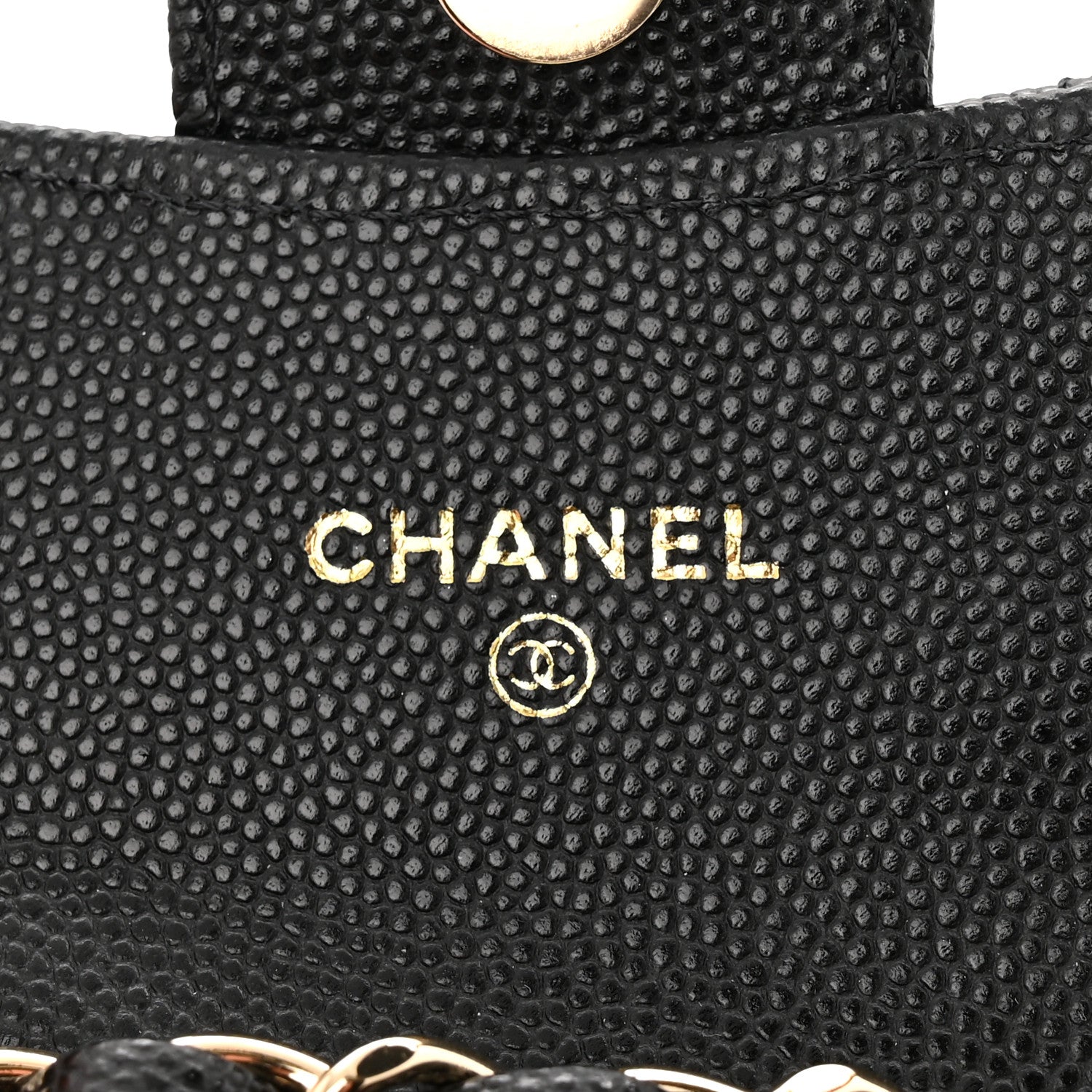 Chanel Caviar Quilted Mini Chain Belt Bag Black 6 of 14