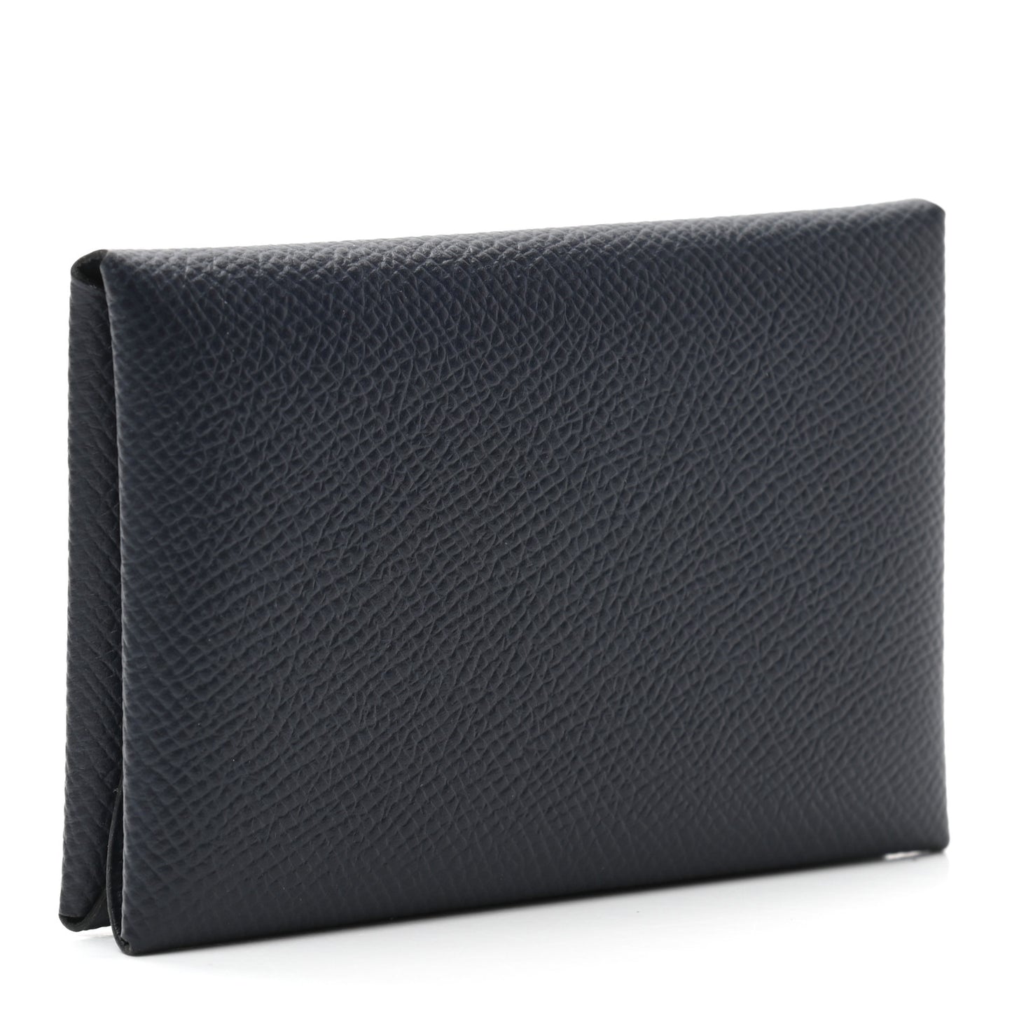 Epsom Duo Calvi Card Case Bleu Indigo