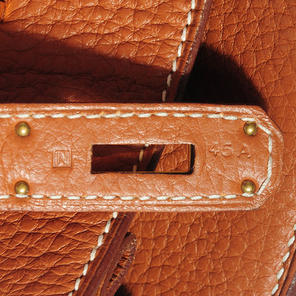 Hermes Togo Birkin 35 Gold 7 of 11
