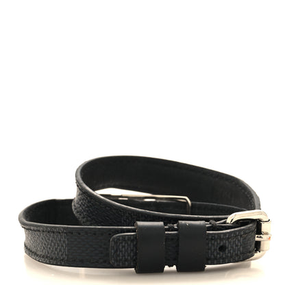 Louis Vuitton Damier Graphite Sign It Bracelet 3 of 7