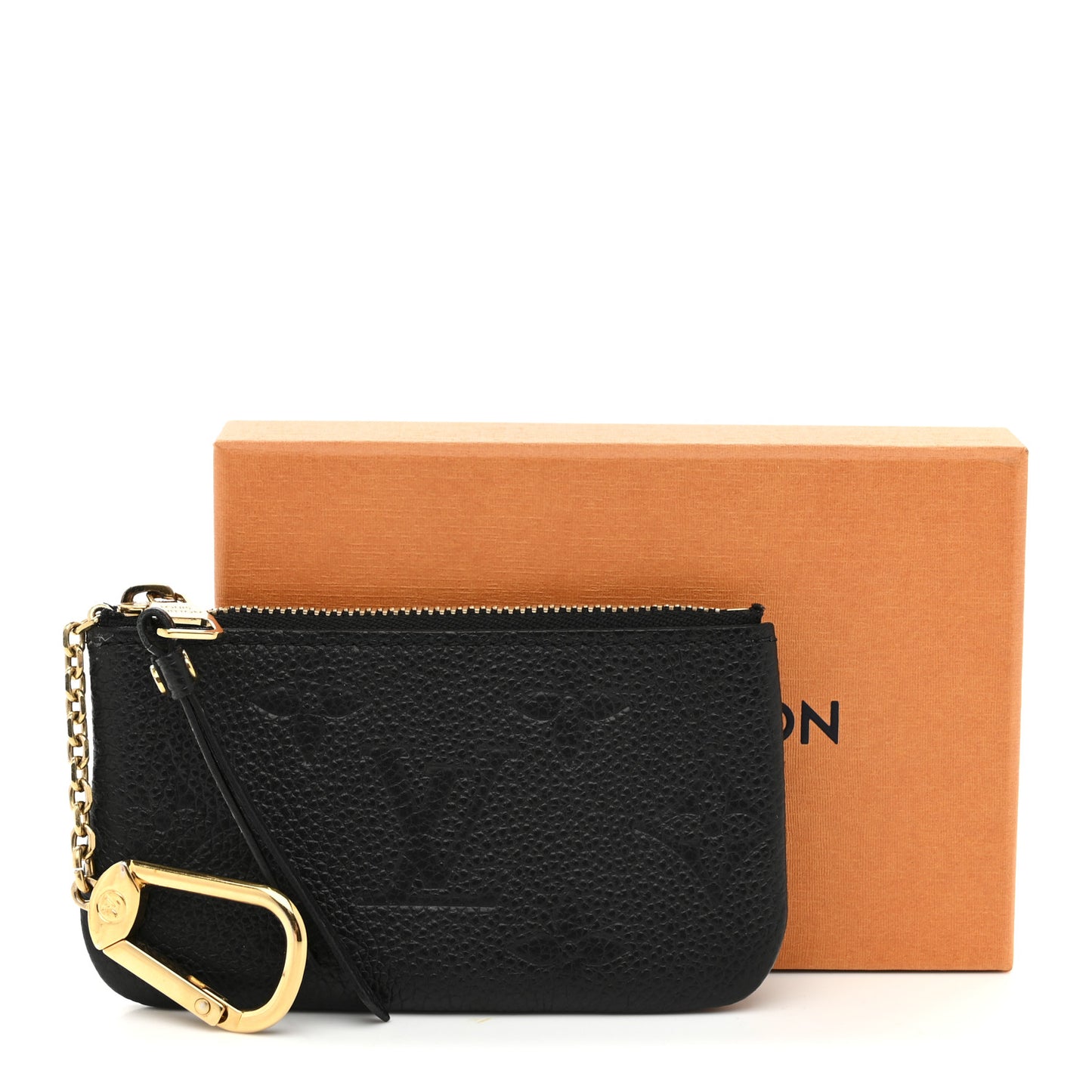 Empreinte Monogram Giant Key Pouch Black