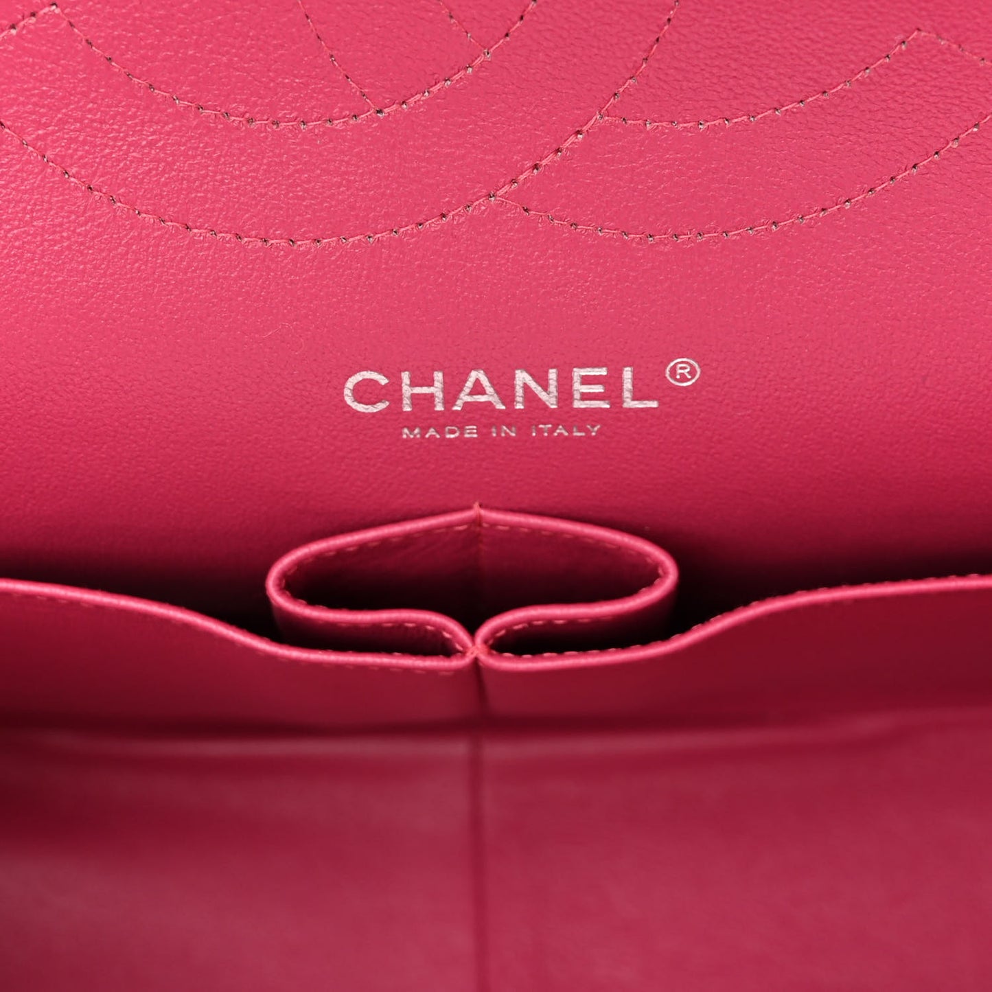 Patent Quilted Jumbo Double Flap Pink