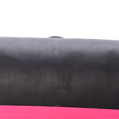Burberry Canvas Mega Check The Giant Reversible Tote Black Neon Pink 15 of 15