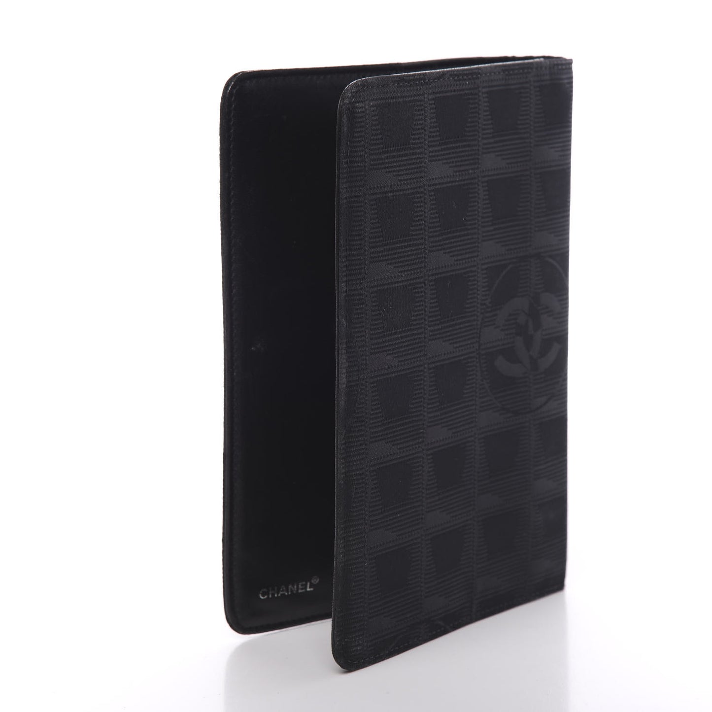 Nylon Travel Small Ring Agenda Planner Black