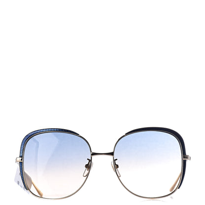 Gucci Acetate Oversize Square Frame GG0400S Sunglasses Gold 2 of 7