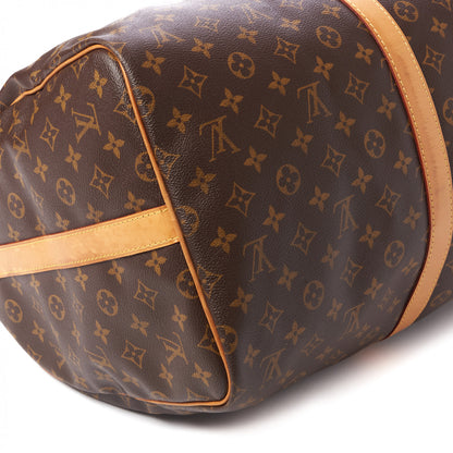 Louis Vuitton Monogram Keepall Bandouliere 55 8 of 10