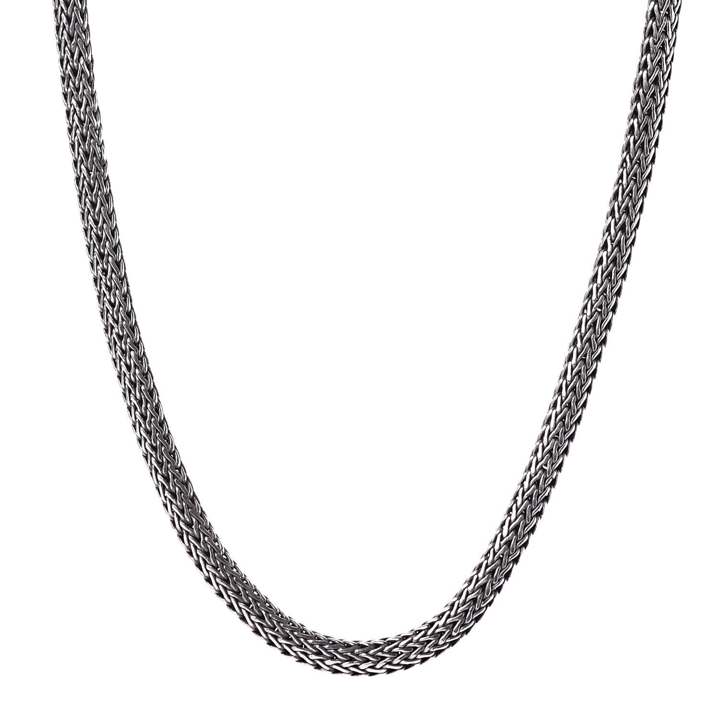 Sterling Silver 7.5mm Classic Chain Necklace