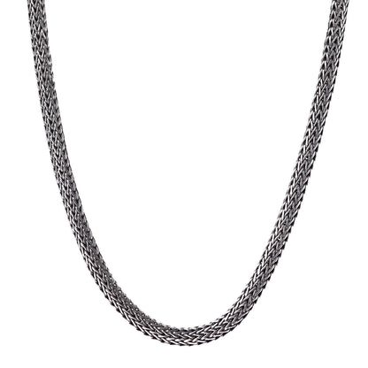 John Hardy Sterling Silver 7.5mm Classic Chain Necklace 1 of 5