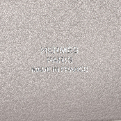 Hermes Swift Kelly Pochette Clutch Gris Perle 8 of 26