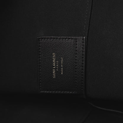 Saint Laurent Calfskin Large Shopping Tote Black 7 of 10