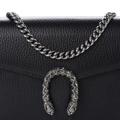 Gucci Calfskin Mini Dionysus Chain Wallet Black 10 of 11