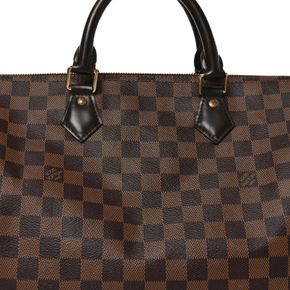 Louis Vuitton Damier Ebene Speedy 35 8 of 10
