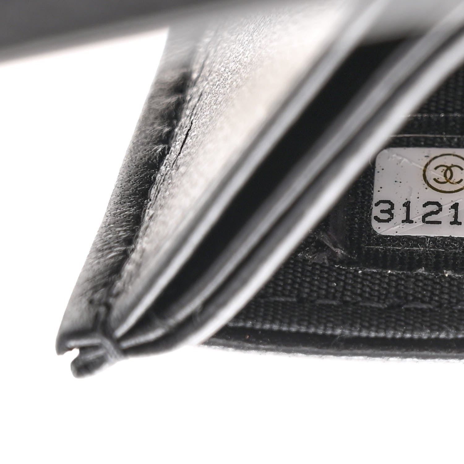 Chanel Lambskin Quilted My Chanel Lady Card Holder On Chain Black 7 of 11