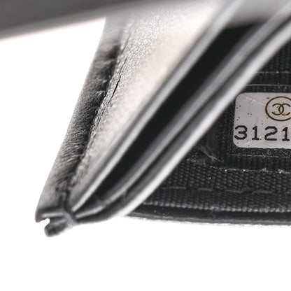 Chanel Lambskin Quilted My Chanel Lady Card Holder On Chain Black 7 of 11