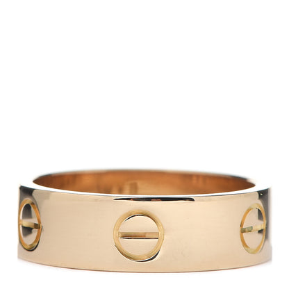 Cartier 18K Yellow Gold 5.5mm LOVE Ring 57 8 3 of 4
