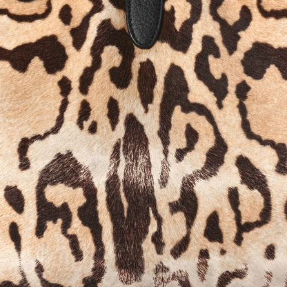 Gucci Pony Hair Cheetah Print Medium Jackie Top Handle Bag 15 of 20