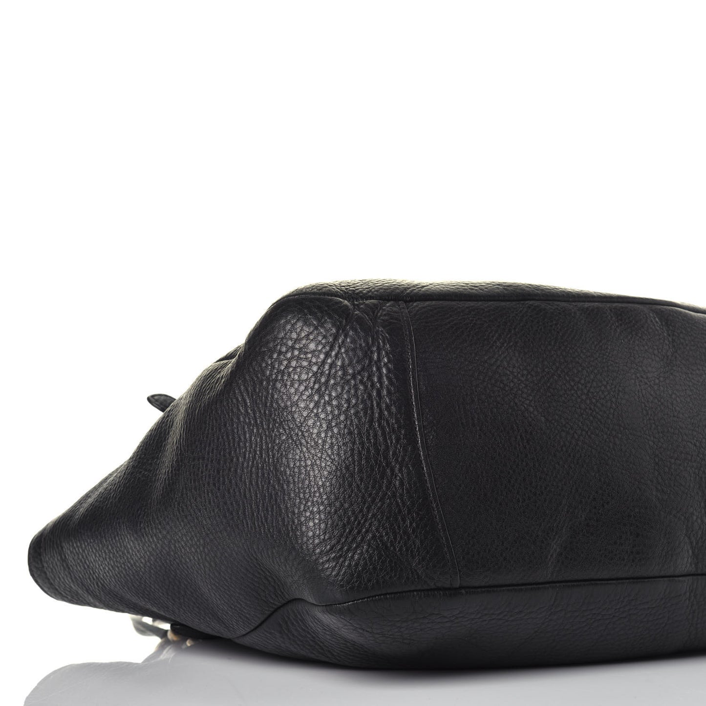 Vitello Daino Tote Nero Black