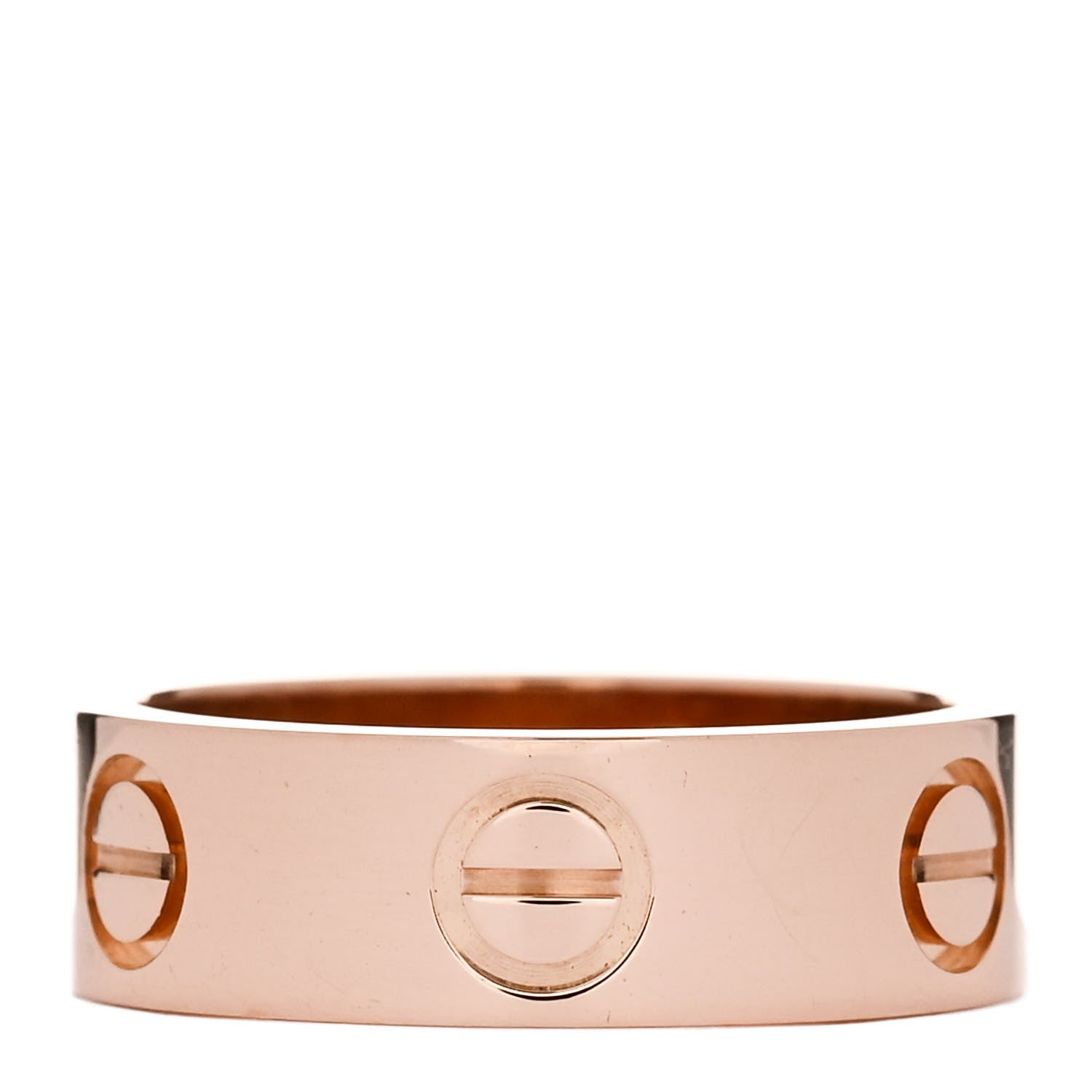 Cartier 18K Pink Gold 5.5mm LOVE Ring 48 4.5 1 of 4