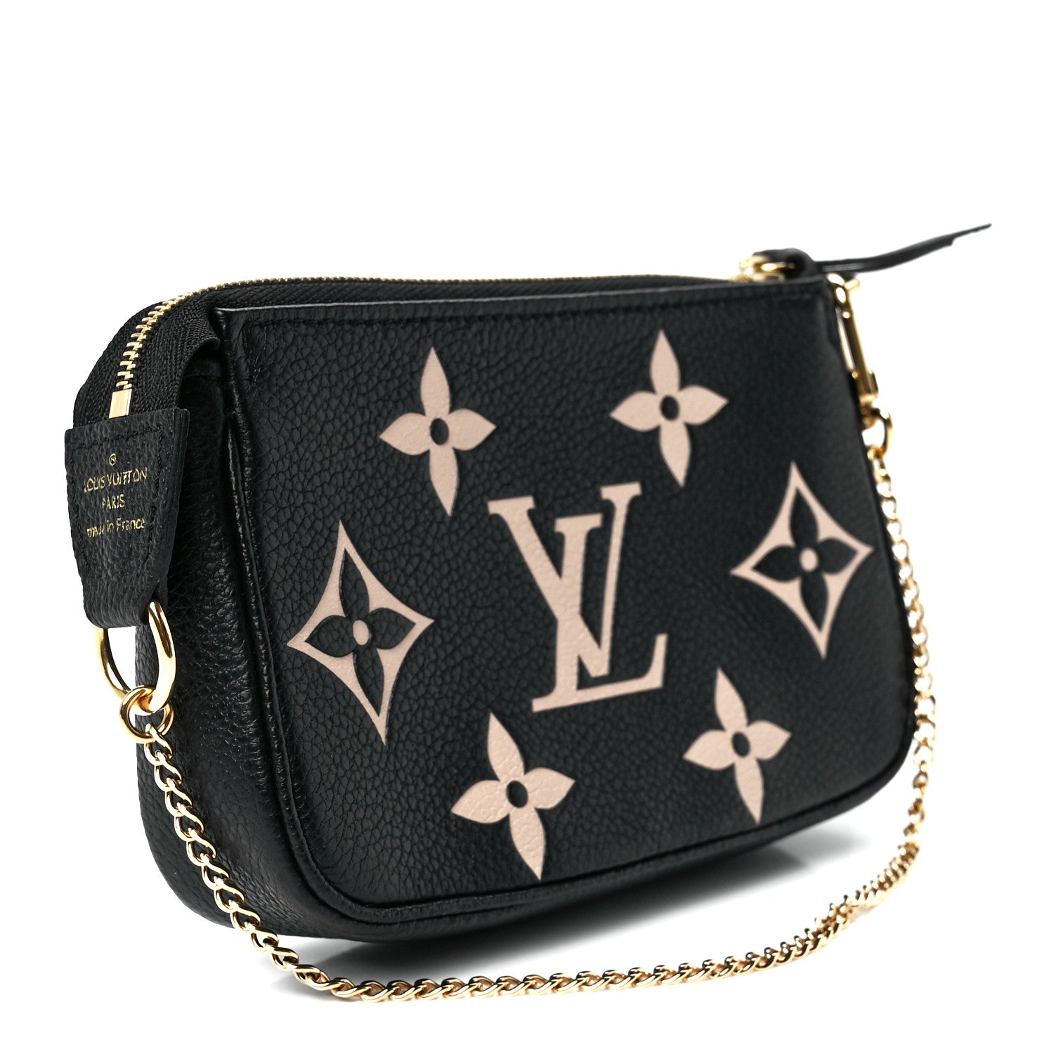 Louis Vuitton Empreinte Monogram Giant Mini Pochette Accessories Black 2 of 10