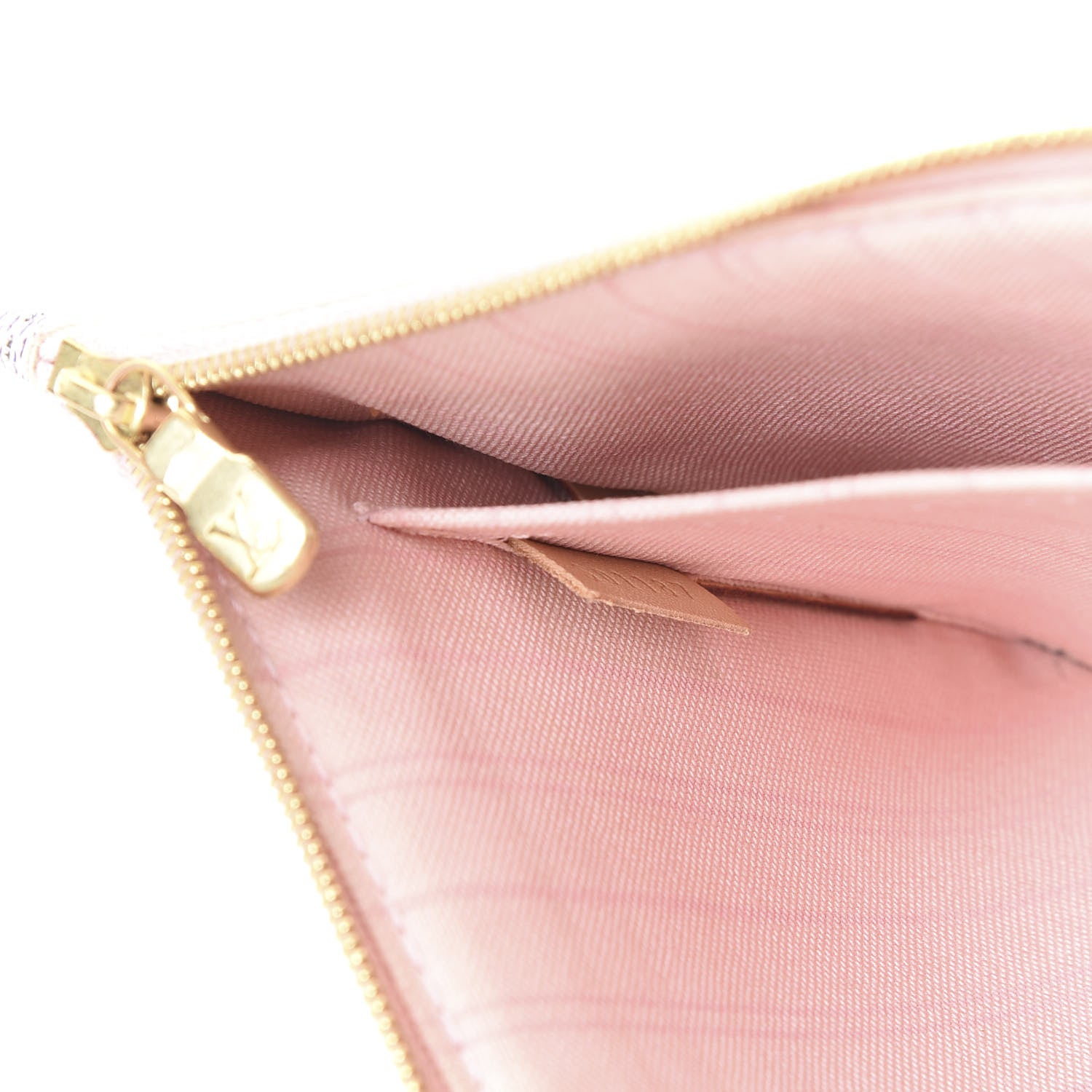 Louis Vuitton Damier Azur Neverfull MM GM Pochette Rose Ballerine 6 of 9